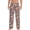 White, variant on Foxes Men's Straight Lounge Pajama Pants: The Ultimate in Comfortable Sleepwear