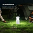 thumbnail image 3 of LED Camping Lantern, 4-Cell Battery-Powered Flashlight (Suitable for Power Outages), Portable Foldable Pendant Lantern, Essential for Home and Outdoors, Hurricane Emergency Light Survival Tool, 3 of 8