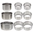 thumbnail image 4 of 9Pcs Dumpling Tools Kitchen Dumpling Wrapper Molds Household Dumpling Skin Cutters, 4 of 8