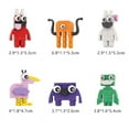 thumbnail image 3 of Cute Cartoon Building Blocks Set,Garden Monster Action Figure Building Block Toy, Popular Puzzle Escape Game Toys,Birthday Gift for Children and Game Fans, 3 of 36