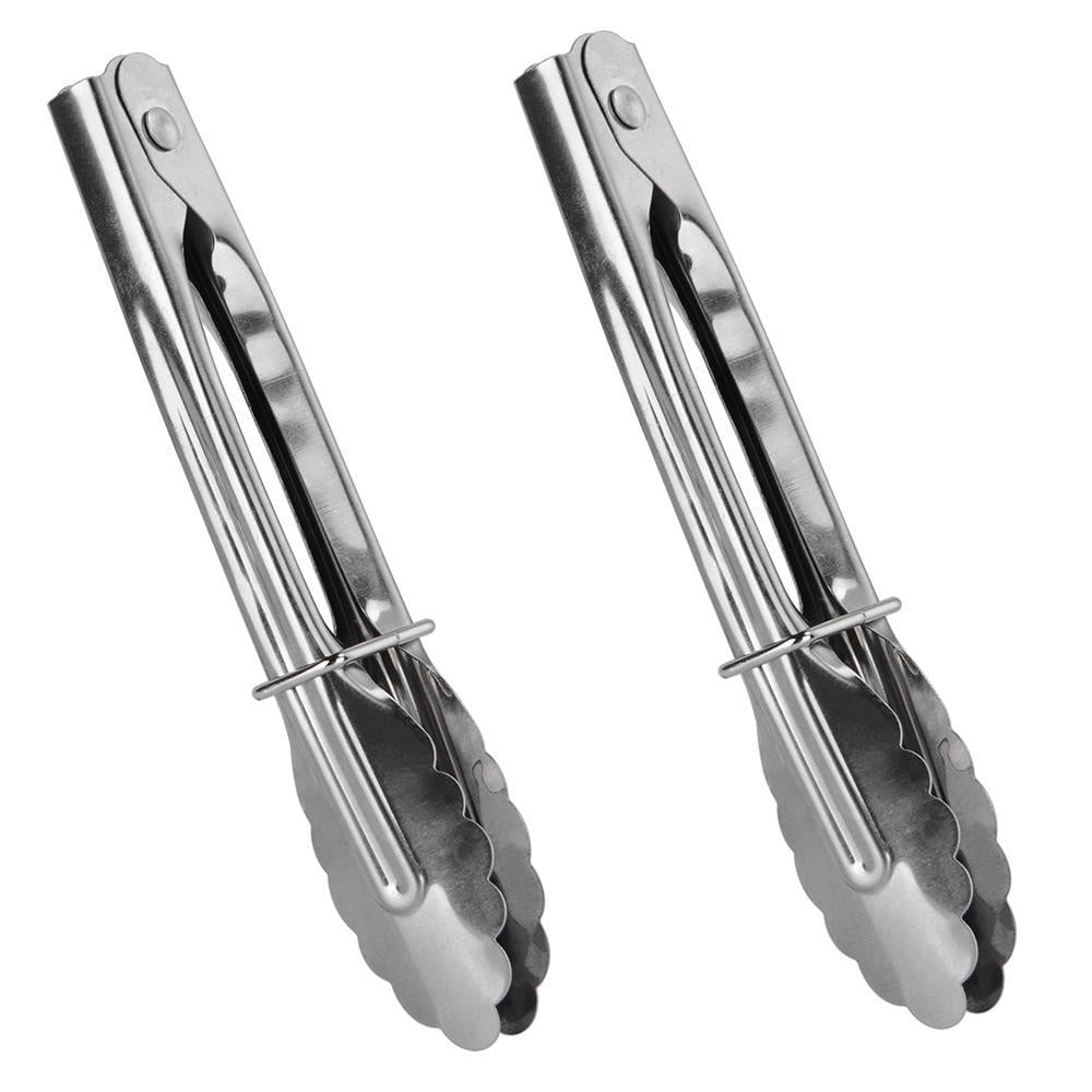 Mini Tongs Stainless Steel 14cm 2Pcs/Pack LIVINGbasics Walmart Canada