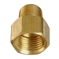 thumbnail image 5 of Farfi Metal Brass 3/8inch Male to 1/2 inch Female Pipe Fitting Adapter Screw Connector, 5 of 6