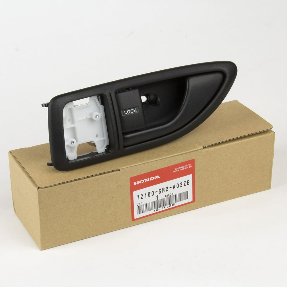 Genuine OEM Honda 9697 DelSol Driver Side Door Handle BLACK 72160SR2
