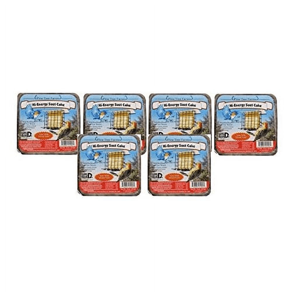 Pine Tree Farms Hi-Energy Suet Cake, 12 oz., Pack of 12