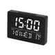 thumbnail image 2 of Xihbxyly Reloj Despertador Digital, Gran Pantalla Led, 6 Niveles de Brillo y Control de Volumen, Cargador Usb y Batería, Función de Repetición Ajustable, Ideal para Decorar El Dormitorio, Tamaño 13,4, 2 of 7
