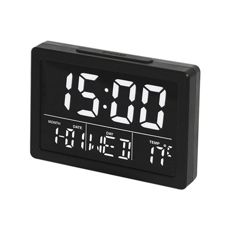 Moocorvic Multi-function LED Digital Alarm Clocks for Bedrooms Dual Alarm Clocks for Kids Night Lights,Bedside Clock for Kids & Adult ,