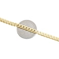 thumbnail image 5 of 10K Yellow Gold High Polish 5mm Monaco / Cuban Link Chain Statement Necklace 20", 5 of 7
