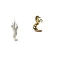 thumbnail image 1 of Escultura Moderna De Resina Equina Emplumada, Hecha A Mano, Figura Decorativa Para Oficina, Chimenea, Armario Y Estantería., 1 of 8