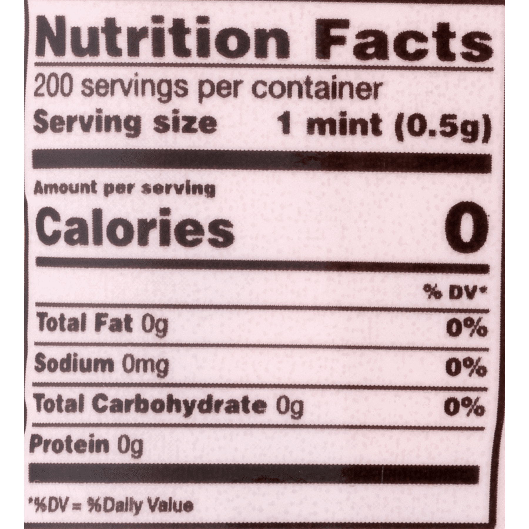 Tic Tacs Nutritional Information Nutrition Ftempo