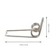 thumbnail image 3 of 10pcs Trumpet Watergate Key Springs Drain Clique Trumpet Accesorios (Plata), 3 of 5