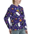 thumbnail image 6 of Cauagu Cute And Creepy for Women's Hooded Sweatshirts Pullover Hoodie for Women Fall Workout Sweat Long Sleeve Preppy Sweatshirts-X-Large, 6 of 7