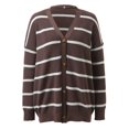 thumbnail image 4 of 2023 Women's Open Front Oversized V Neck Lightweight Knit Sweater Cardigan Outwear, 4 of 5