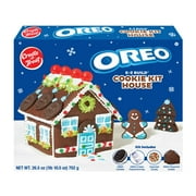 Holiday Create A Treat OREO E-Z Build® Cookie House Kit, Regular, 26.5 oz, 1 Count, Shelf-Stable