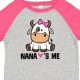 thumbnail image 4 of Inktastic Nana Loves Me Girl Cow Girls Toddler T-Shirt, 4 of 5