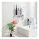 thumbnail image 3 of Electric Toothbrush Holder Wall Mount for Bathroom Storage Hand Shower Self Adhesive ABS Plastic, 3 of 5