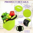 thumbnail image 3 of Aspire Neoprene Lunch Bag Thick Insulated Lunch Tote Bags Reusable Lunch Container Box Cooler with Zipper - Green, 3 of 6