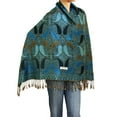 thumbnail image 2 of Falari Women's Paisley Woven Pashmina Shawl Wrap Scarf 80" x 27" Color # 05, 2 of 4
