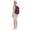 thumbnail image 2 of Reebok Women's Adult Isla 17.5" Laptop Backpack, Dark Purple, 2 of 5