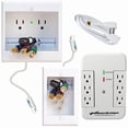thumbnail image 1 of PowerBridge Solutions In Wall Cable Management PowerBridge TWO-CK-SP with PowerConnect for Wall-Mounted Flat Screen LED, LCD, and Plasma TVs with Surg, 1 of 5