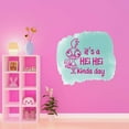 thumbnail image 3 of It's A Hei Hei Kinda Day Cute Chicken'S Dayout Quote Watercolor Design Wall Art Sticker Designs Vinyl Stickers For Home House Walls Rooms Windows Bedroom Decoration Size (12x12 inch), 3 of 3