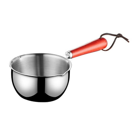 

Stainless Steel Hot Oil Pan Hot Sauce Small Pot Cooking Butter Melting Pot