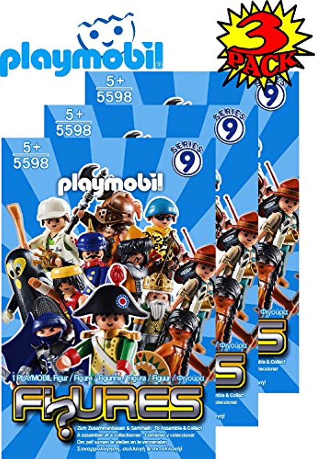 Playmobil SERIES 9 MILITARY MAN IN SPIKED HELMET new figure orig pkg PM #5598 