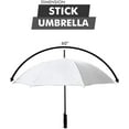 thumbnail image 4 of Barton Outdoors Rip Resistant Rain Umbrellas, White, 4 of 4