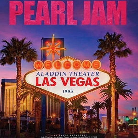 Pearl Jam Aladdin Theatre Las Vegas ’93 [Import] Vinyl