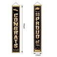 thumbnail image 4 of 2CFun Congrats Grad Party Banners Polyester Fabric Multicolor, 2 Count, 4 of 8