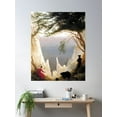 thumbnail image 2 of Chalk Cliffs On Rügen By Caspar David Friedrich Poster Wall Art, Modern Wall Decor, 24x36 UNFRAMED, 2 of 3
