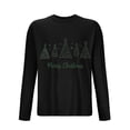 thumbnail image 3 of Blusas y camisas de manga larga con cuello redondo para hombre, deportivas, fitness, hogar, pijamas navideños estampados, camiseta de manga larga con cuello redondo, blusa de poliéster para hombre, 3 of 3