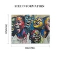 thumbnail image 3 of TIAOTIAOHOU African American Canvas Wall Art Children's Posters Prints 4 Children Home Decorative Art Wall Canvas Art Printing Art Decorative Paintings for Living Room Bedroom, 3 of 6