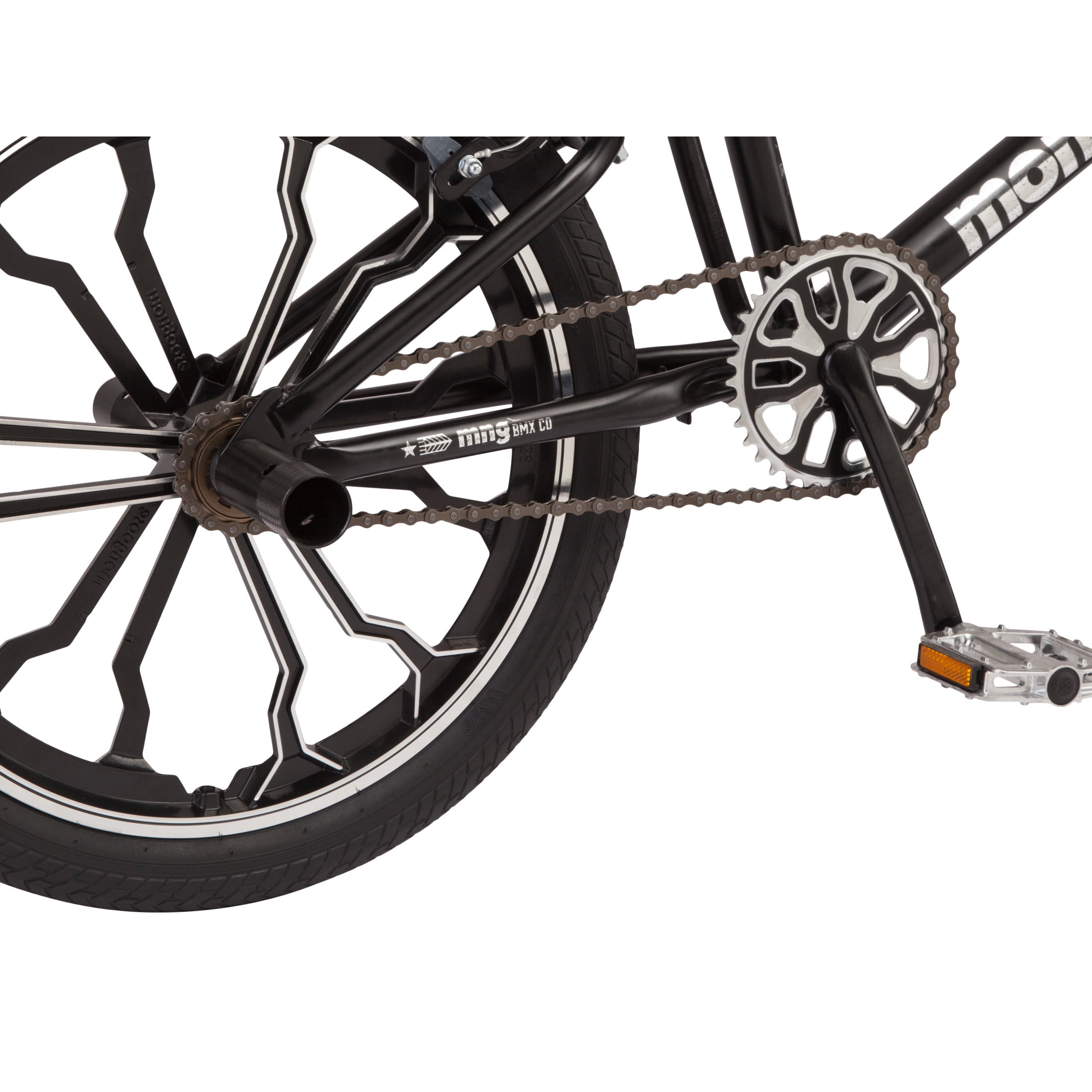 Mongoose Rebel Freestyle Mag BMX Bike for Boys, 20 inch, Ages 7-13