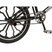 دراجة Mongoose Rebel Kids BMX ، 20 بوصة. عجلات ، أطفال وتوينز تتراوح أعمارهم بين 7-13 ، دراجة سوداء