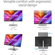 Asus ProArt PA278CGV 27 Class WQHD LED Monitor - 16:9 - 27 Viewable - In-plane Switching (IPS) Technology - LED Backlight - 2560 x 1440 - 1.073 Billion Colors - FreeSync Premium - 400 Nit - 5 ms ...