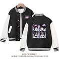thumbnail image 4 of Sanrio Kuromi-abrigo para niña, ropa deportiva holgada de estilo coreano para niño, uniforme de béisbol de estilo extranjero, regalo, primavera y otoño, 4 of 4