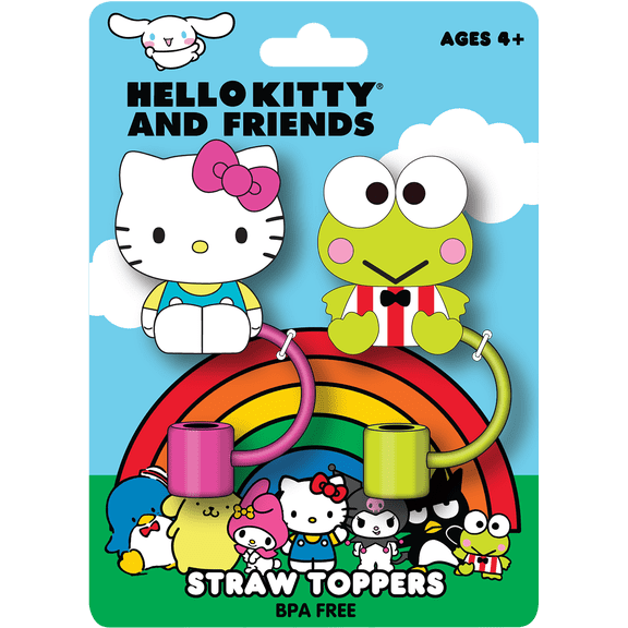 Hello Kitty licensed Straw Topper