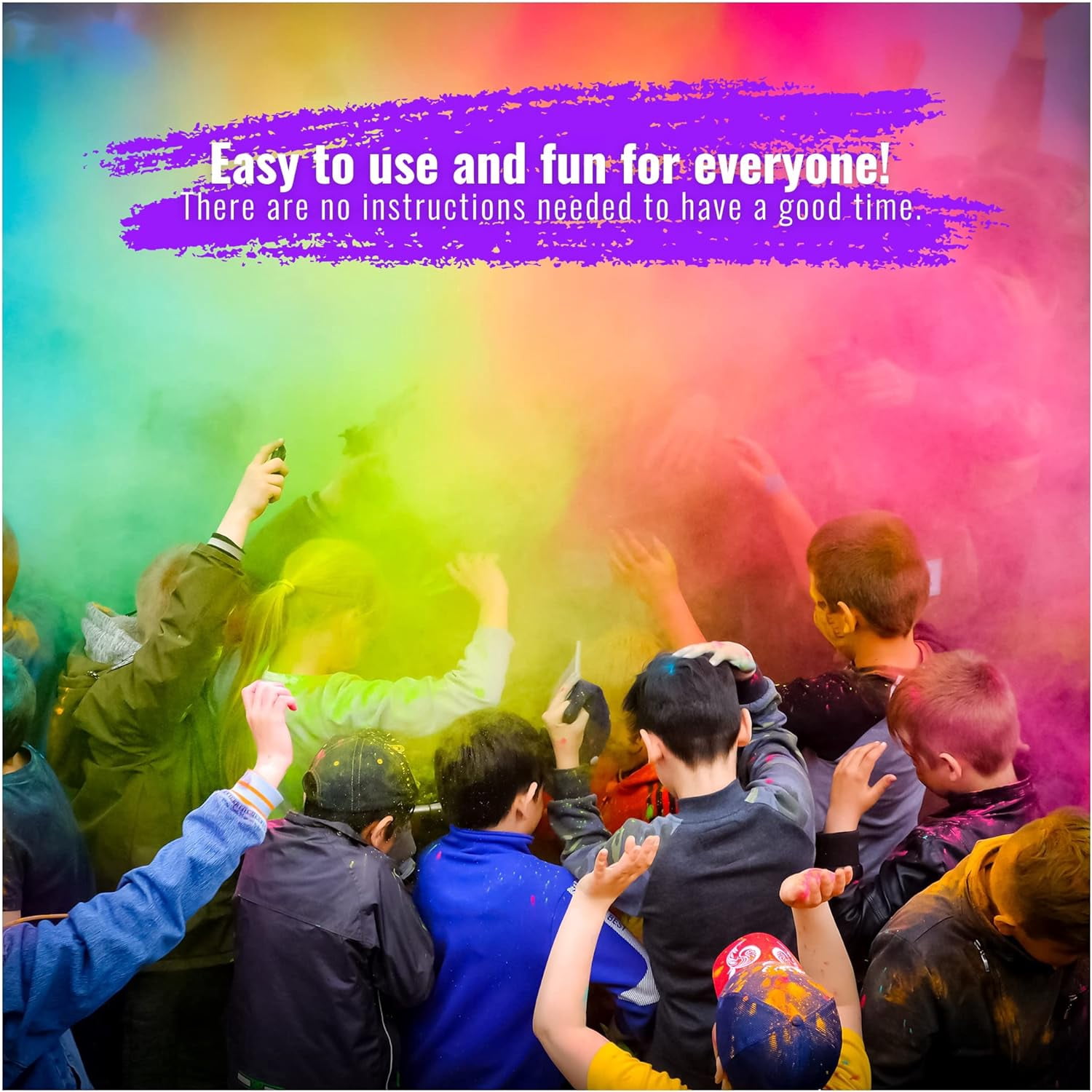 Color Powder Yellow - 25 Pounds - Ideal for Fun Runs, Holi Festivals, Color Wars, and More!