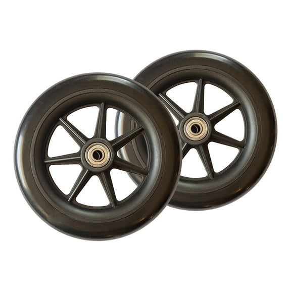 Stander Wonder Walker-Rollator Replacement 6 inch Wheels, Set of 2
