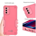 thumbnail image 4 of CoverON For Motorola Moto G Stylus 2022 Phone Case, Military Grade Heavy Duty Rugged Cover Grip, Pink, 4 of 9