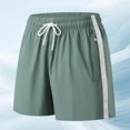 thumbnail image 1 of pstuiky Pantalones cortos casuales para hombre, Pantalones cortos de trabajo de pierna recta, holgados y cómodos, de color liso, a la moda y para tiempo libre para hombre, 1 of 9