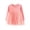 Pink-11, variant on Mitankcoo Girls Long Sleeve Tulle Dress Round Neck Knit Top Tutu Mesh Skirt for Casual Daily Outfit Dresses 0-3Y