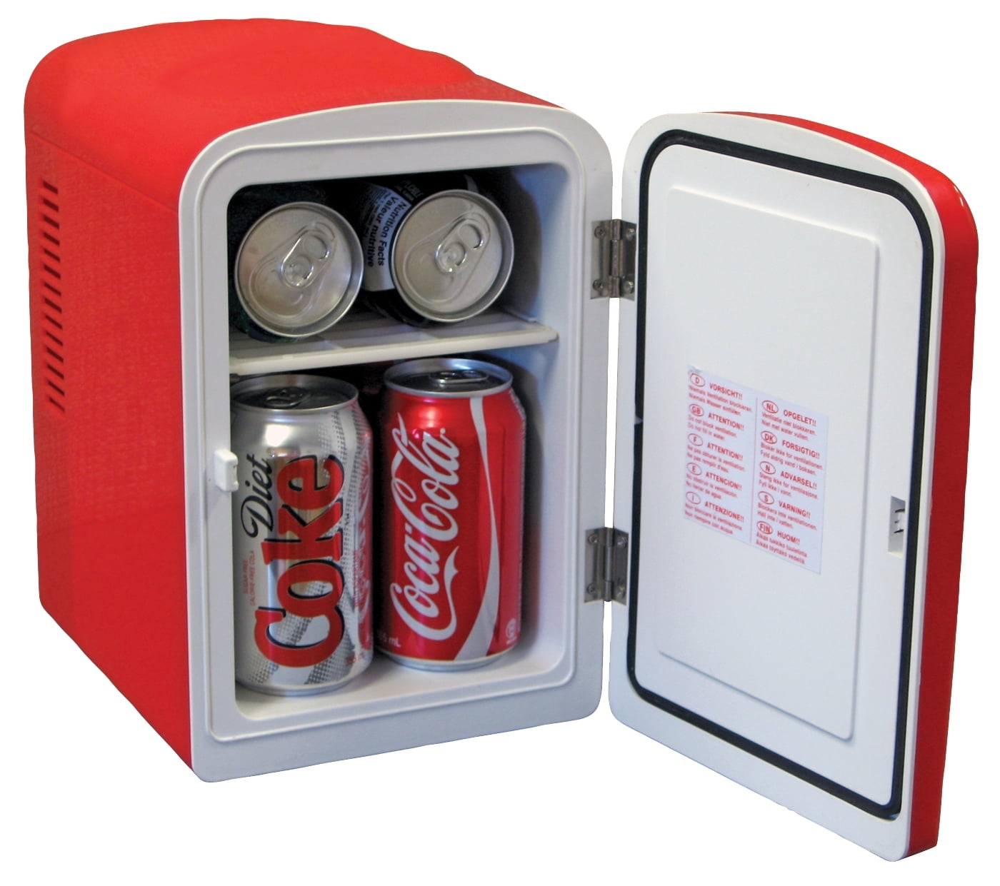 6 can coke mini fridge