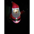 thumbnail image 3 of Nicky Bigs Novelties African American Santa Claus 4' Inflatable Airblown Christmas Yard Decor, 3 of 7