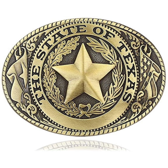 Vintage Celtic Knot Belt Buckle for Men Simple Cowboy Belt Buckle