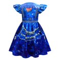 thumbnail image 5 of Disfraces de Audrey azul para niñas, disfraces de carnaval, fiesta infantil, Evie, Descendants, Mal, disfraz de Cosplay, fiesta de Halloween, disfraces para niñas de 3 a 12 años, 5 of 5