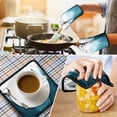 thumbnail image 4 of Forest with Mountains Kitchen Oven Mitt and Pot Holder Sets 2 Pcs for Baking, Cooking and Grilling, Heat Resistant Up To 392 °F, 4 of 7