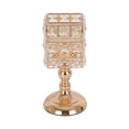 thumbnail image 2 of Portavelas elegante, portavelas de para té, candelabro, candelabro para fiesta de aniversario, escritorio, boda, Hotel, decoración 10x23cm Macarena Porta vela, 2 of 8