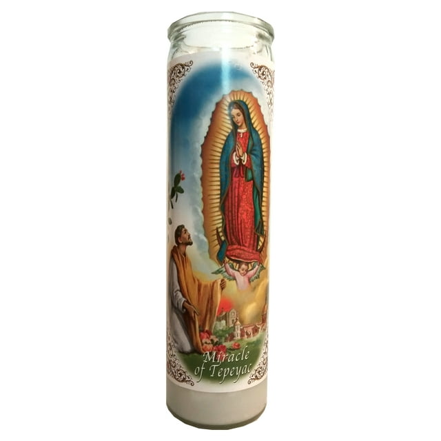 Miracle of Tepeyac (Milagro del Tepeyac) Devotional Candle