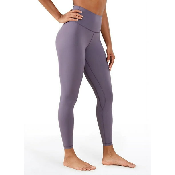 CRZ YOGA Women's Lightweight Stretchy Naked Feeling I High Waist Fitness  Tight Plus Size Yoga Leggings Workout Running Pants with Hidden Pocket 25